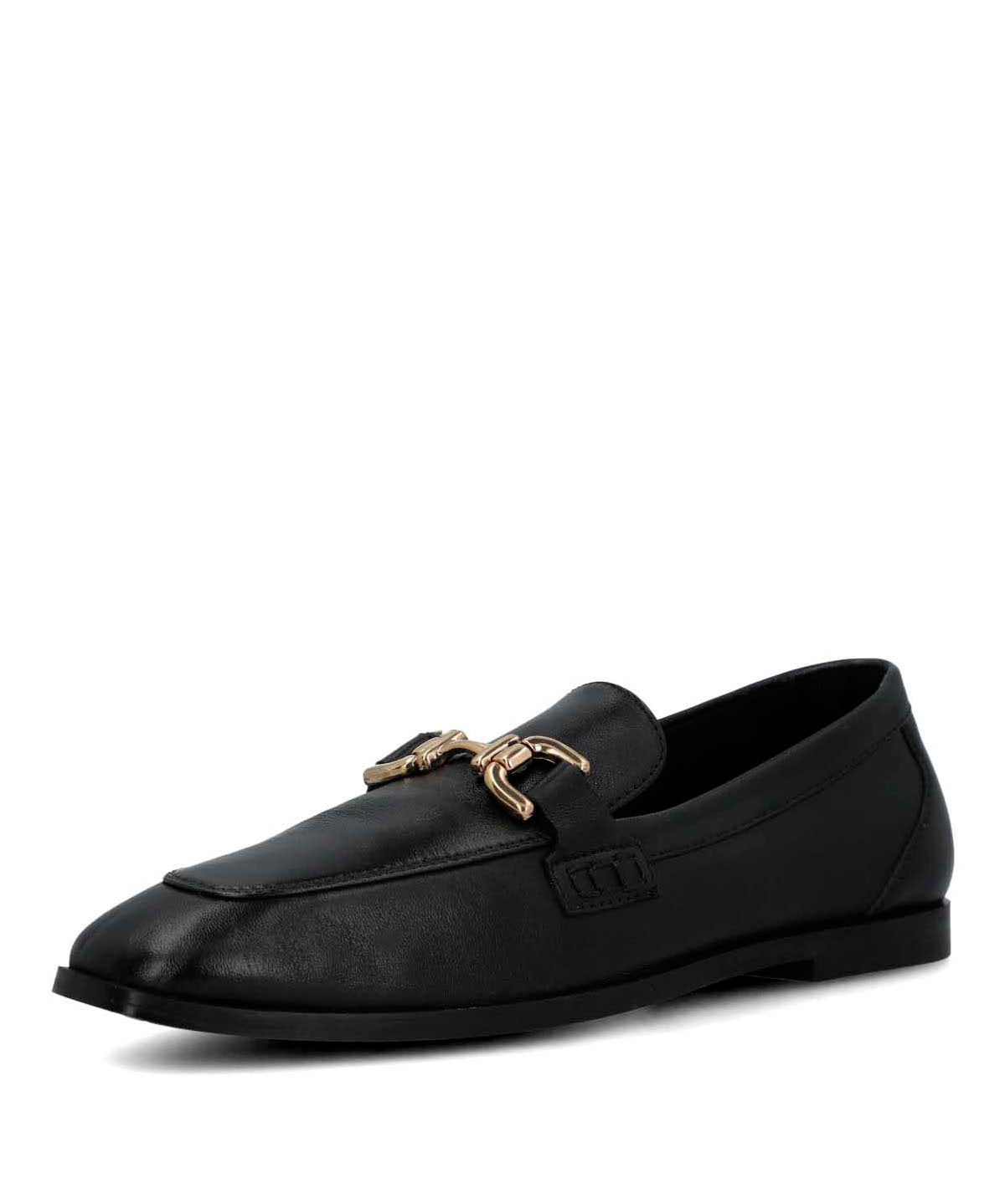Mocasin Cuero Mujer Blume Negro