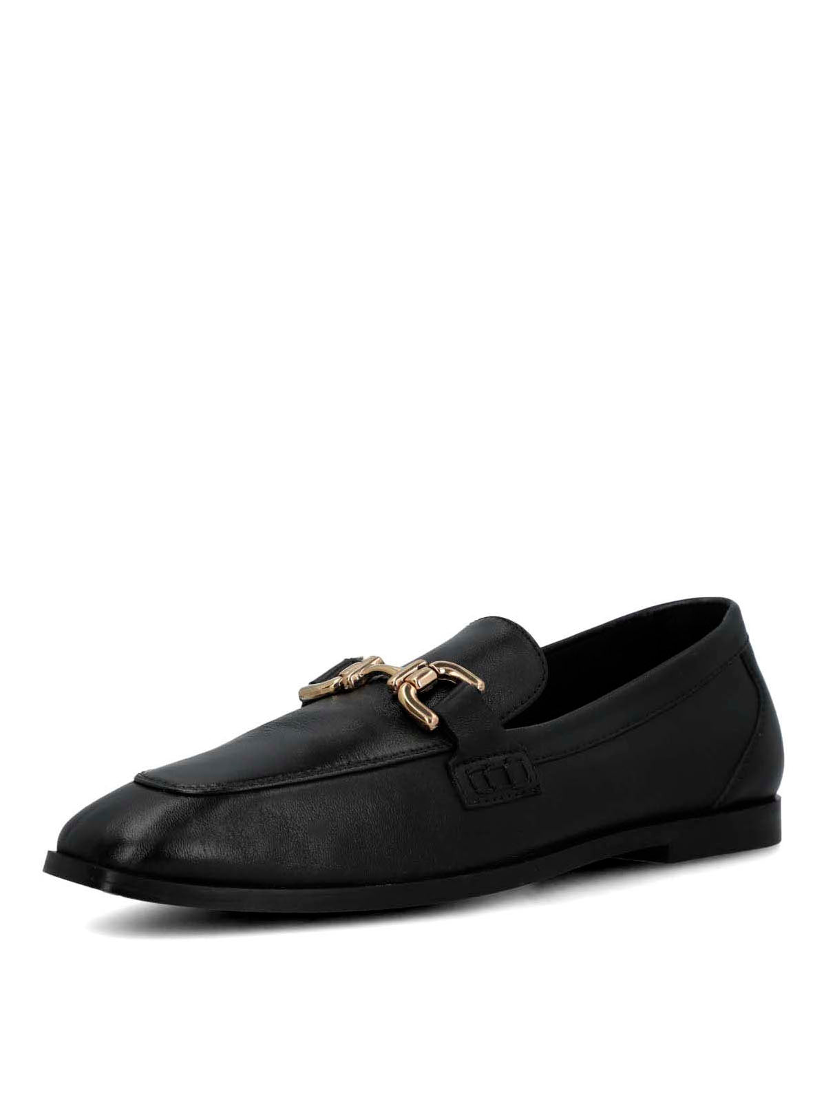 Mocasin Cuero Mujer Blume Negro