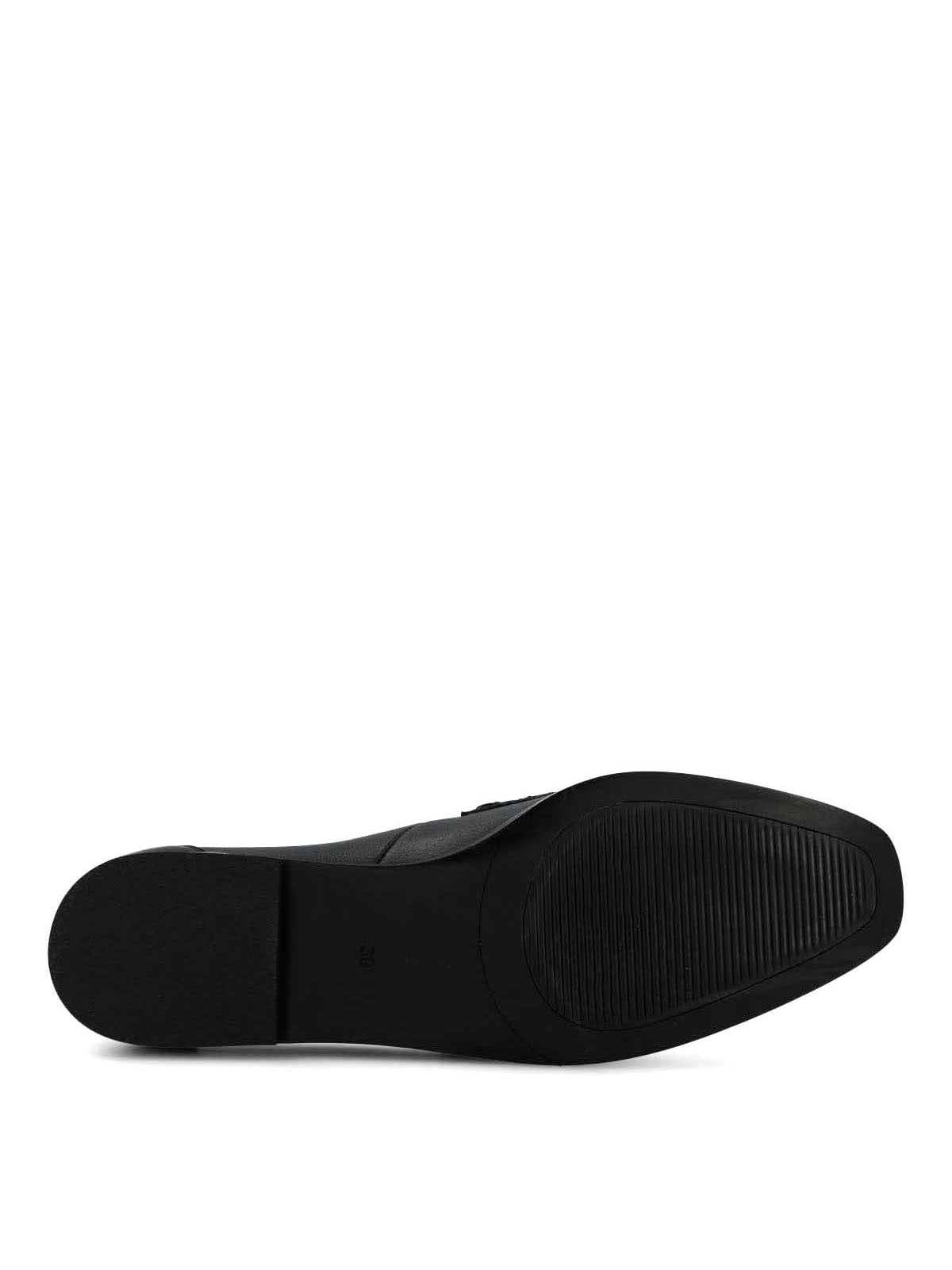 Mocasin Cuero Mujer Blume Negro