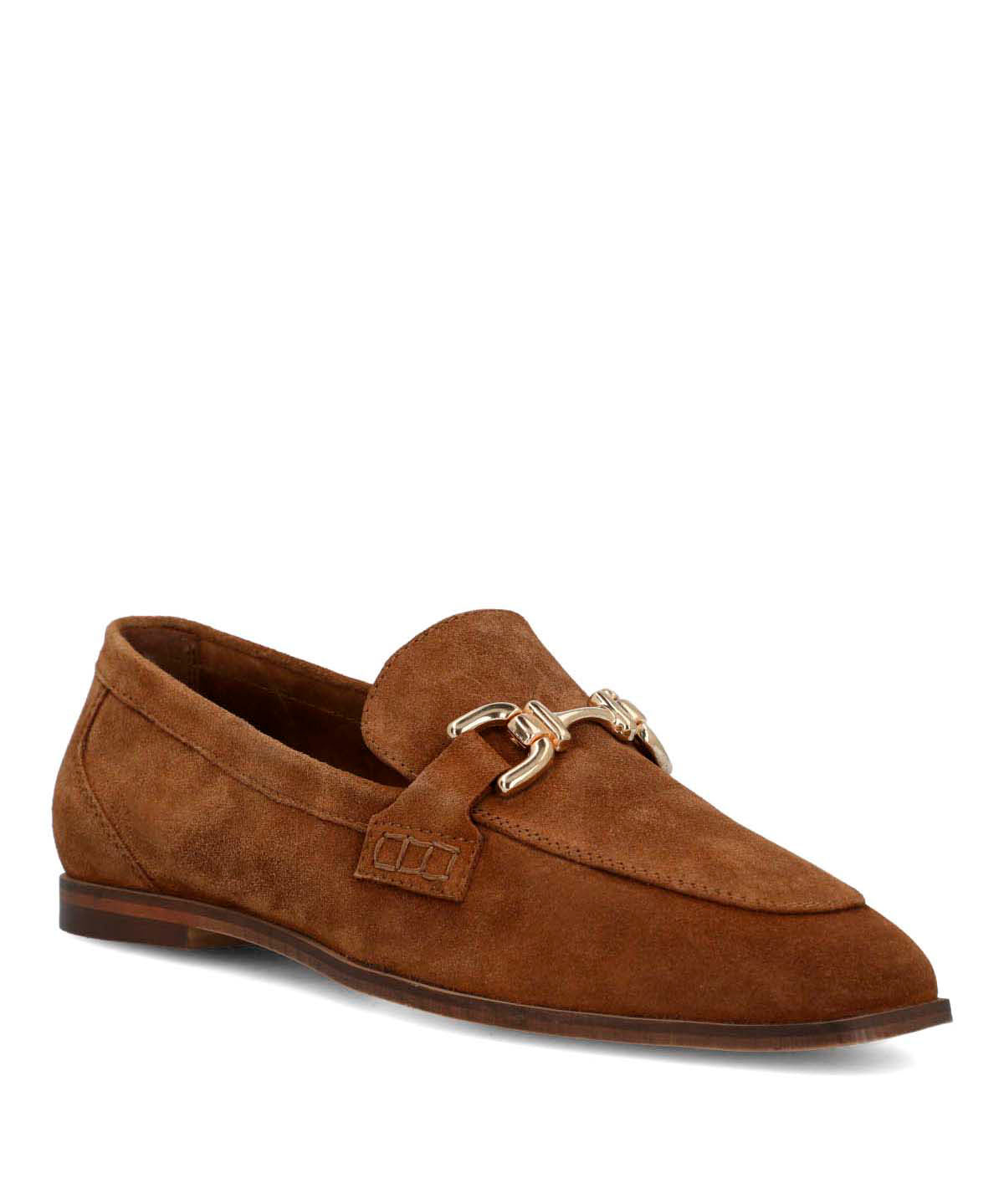 Mocasin Cuero Mujer Blume Café