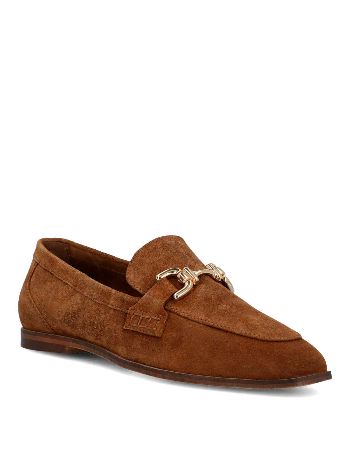 Mocasin Cuero Mujer Blume Café