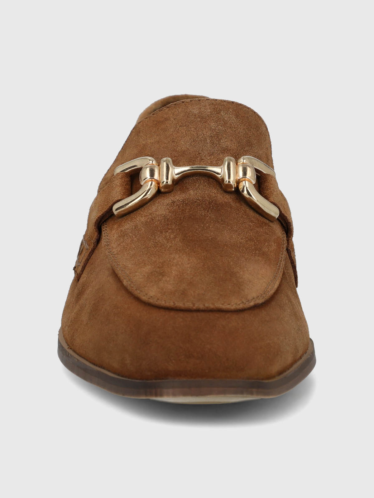 Mocasin Cuero Mujer Blume Café