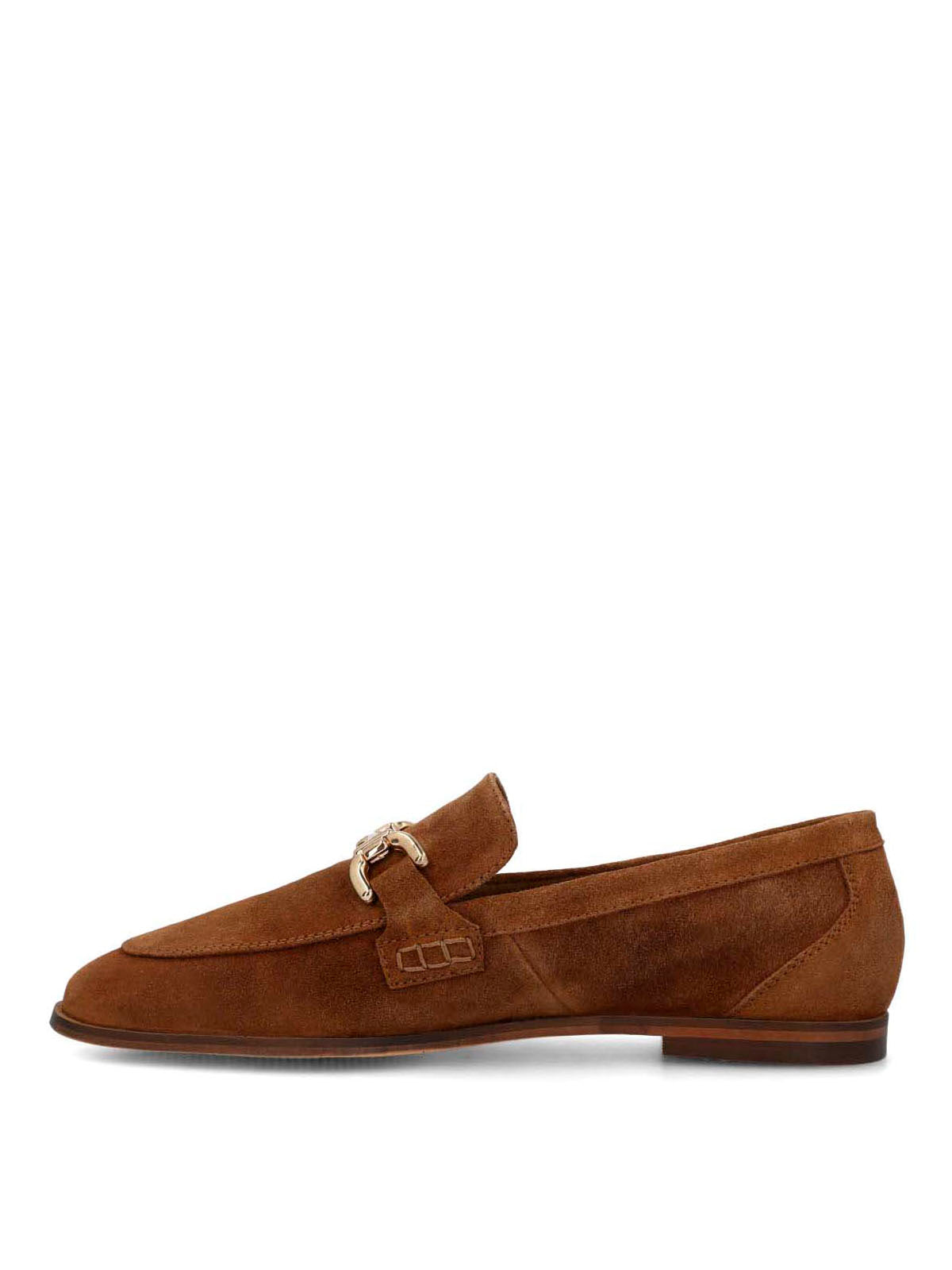 Mocasin Cuero Mujer Blume Café