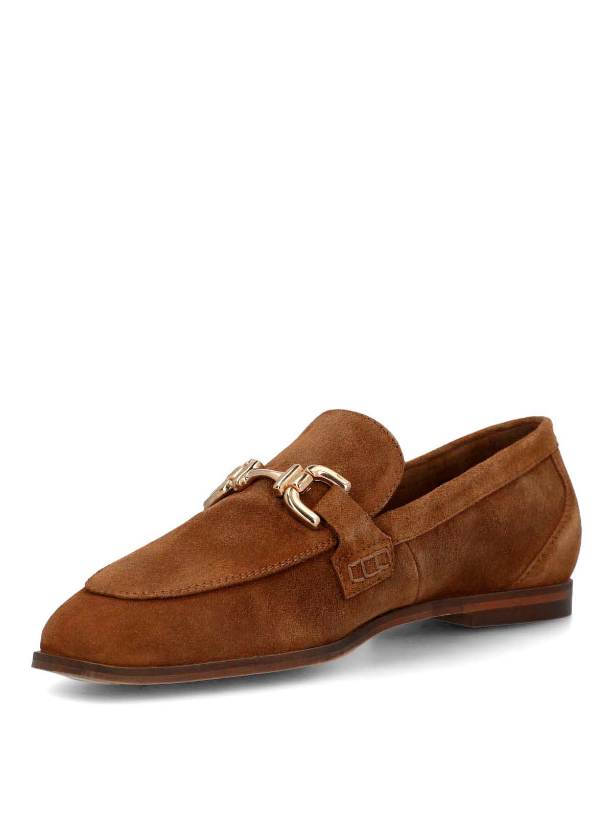 Mocasin Cuero Mujer Blume Café