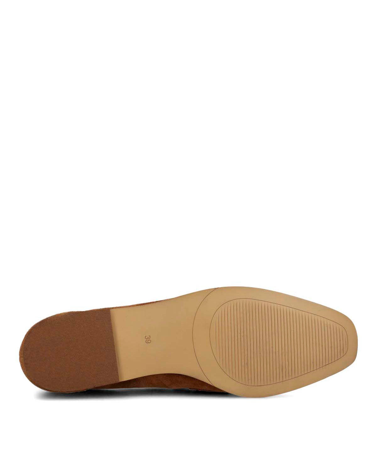 Mocasin Cuero Mujer Blume Café
