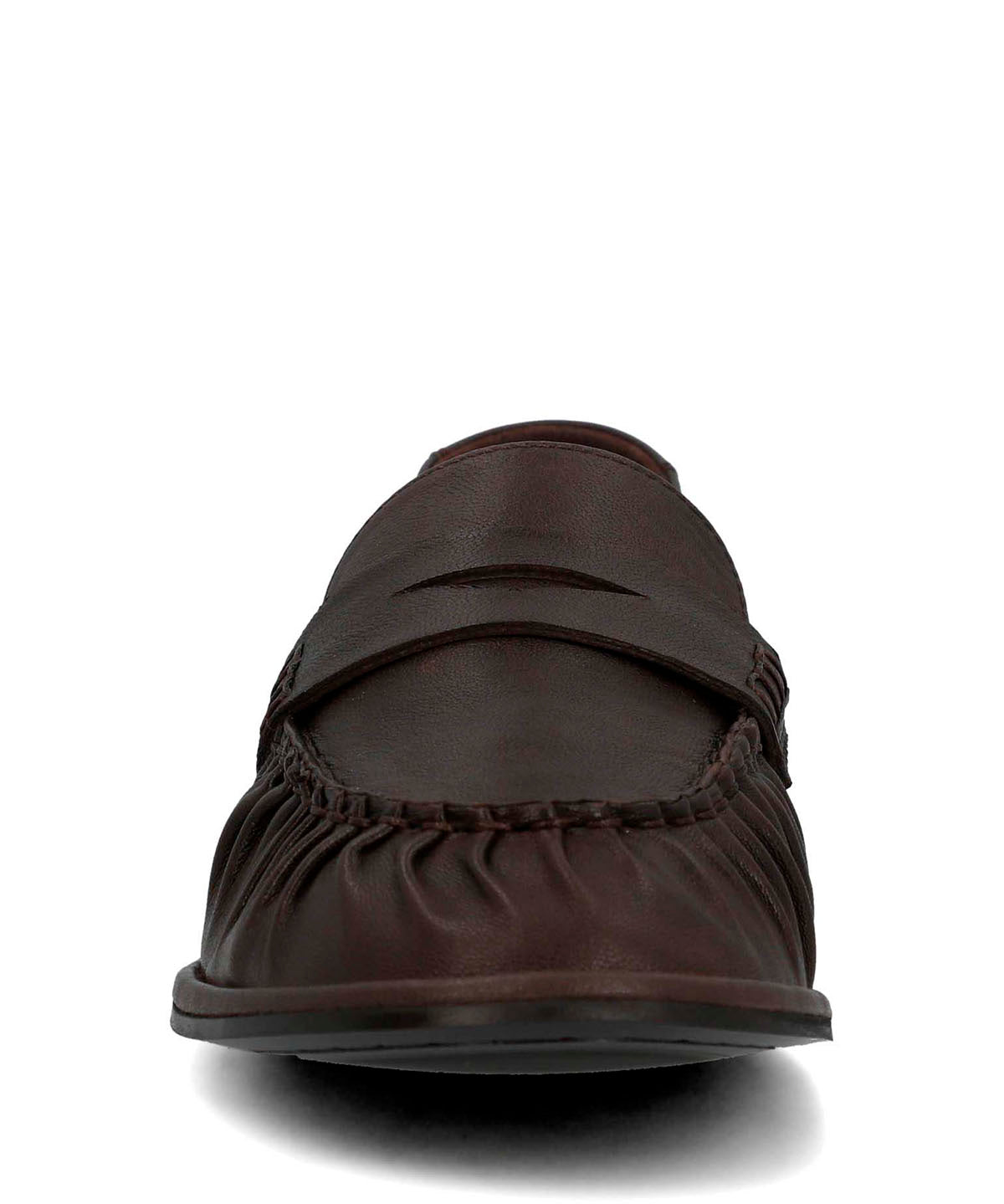 Mocasin Cuero Mujer Ninna Café