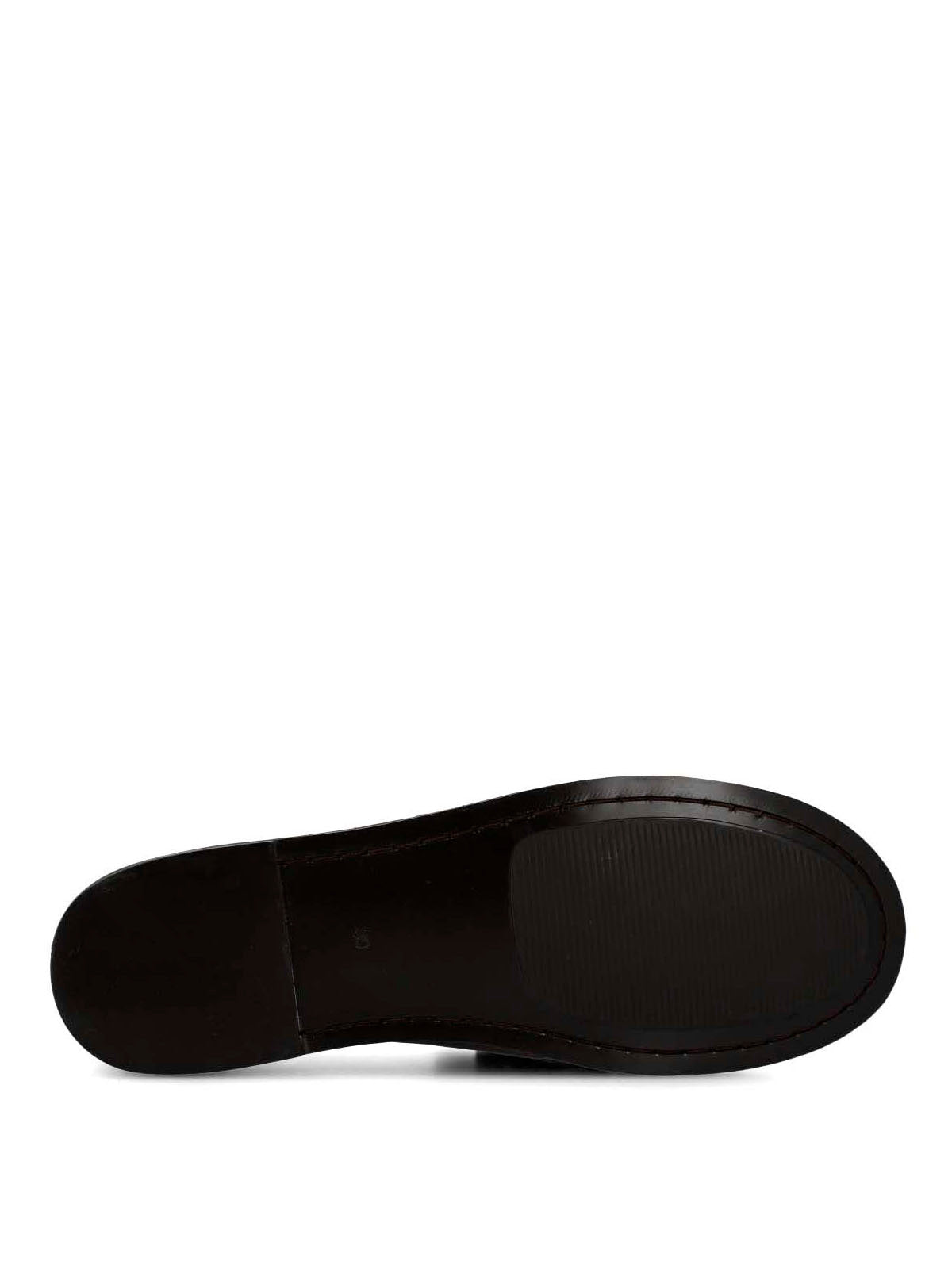 Mocasin Cuero Mujer Ninna Café