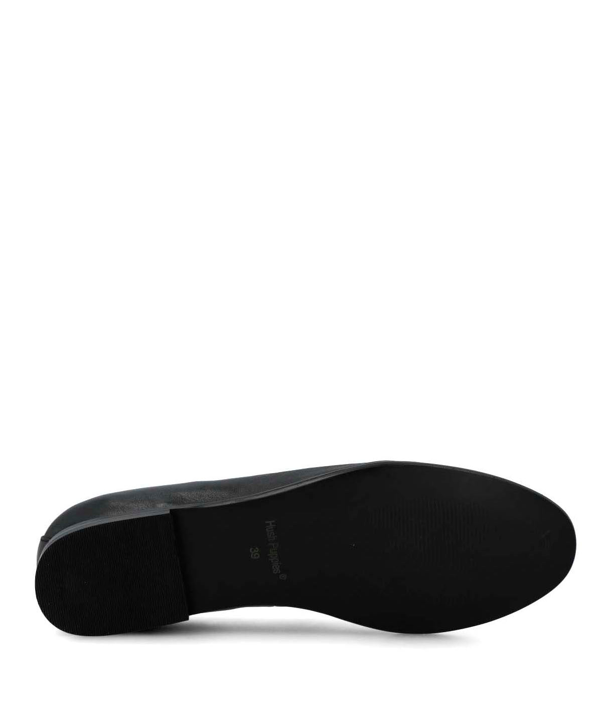 Mocasin Cuero Mujer Swart Negro