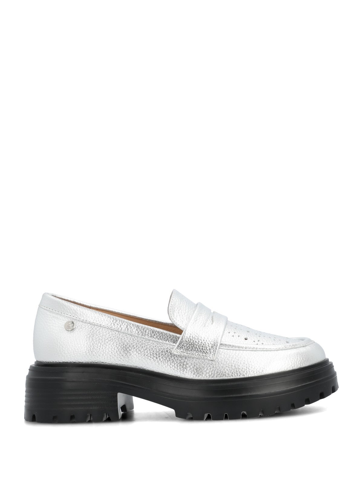 Mocasin Mujer Eneas Metalizado