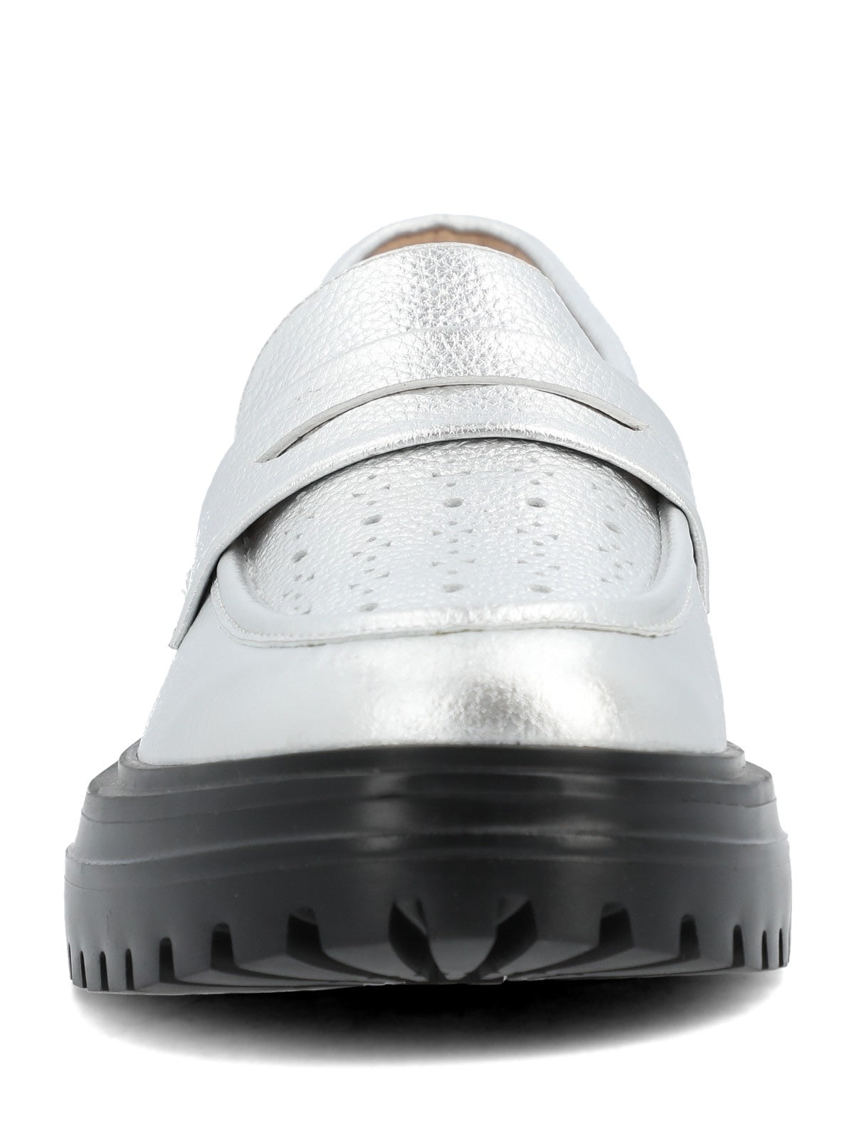 Mocasin Mujer Eneas Metalizado