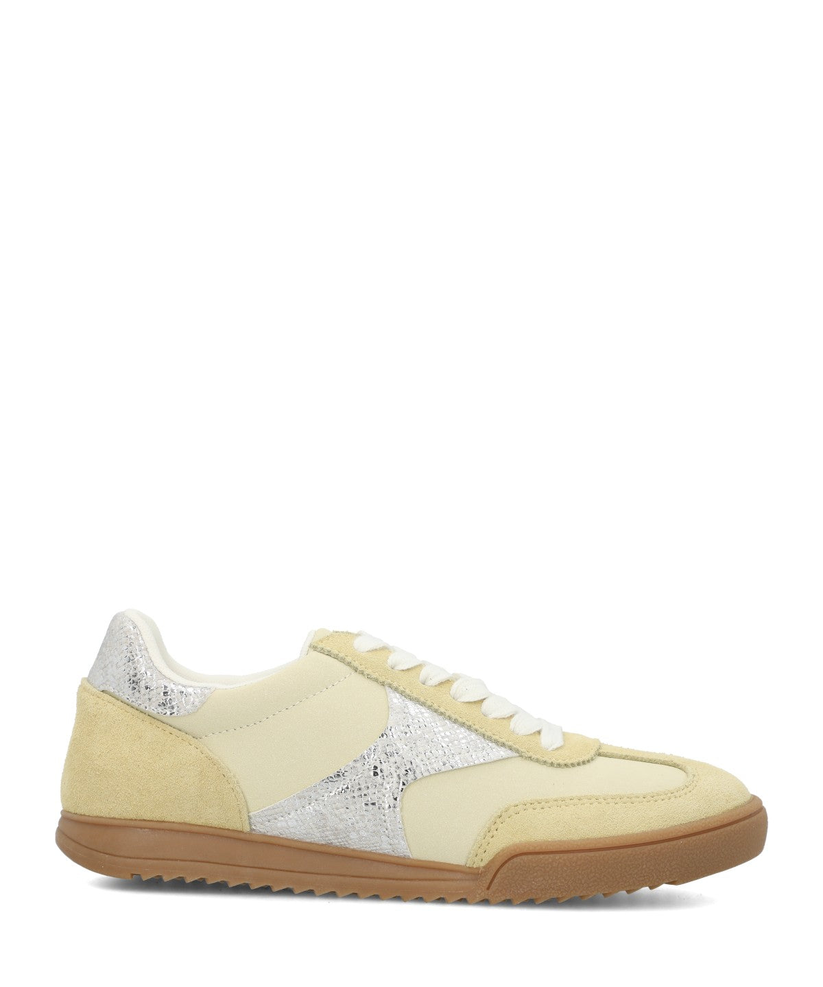 Zapatilla Mujer Ramira Cuero Amarillo