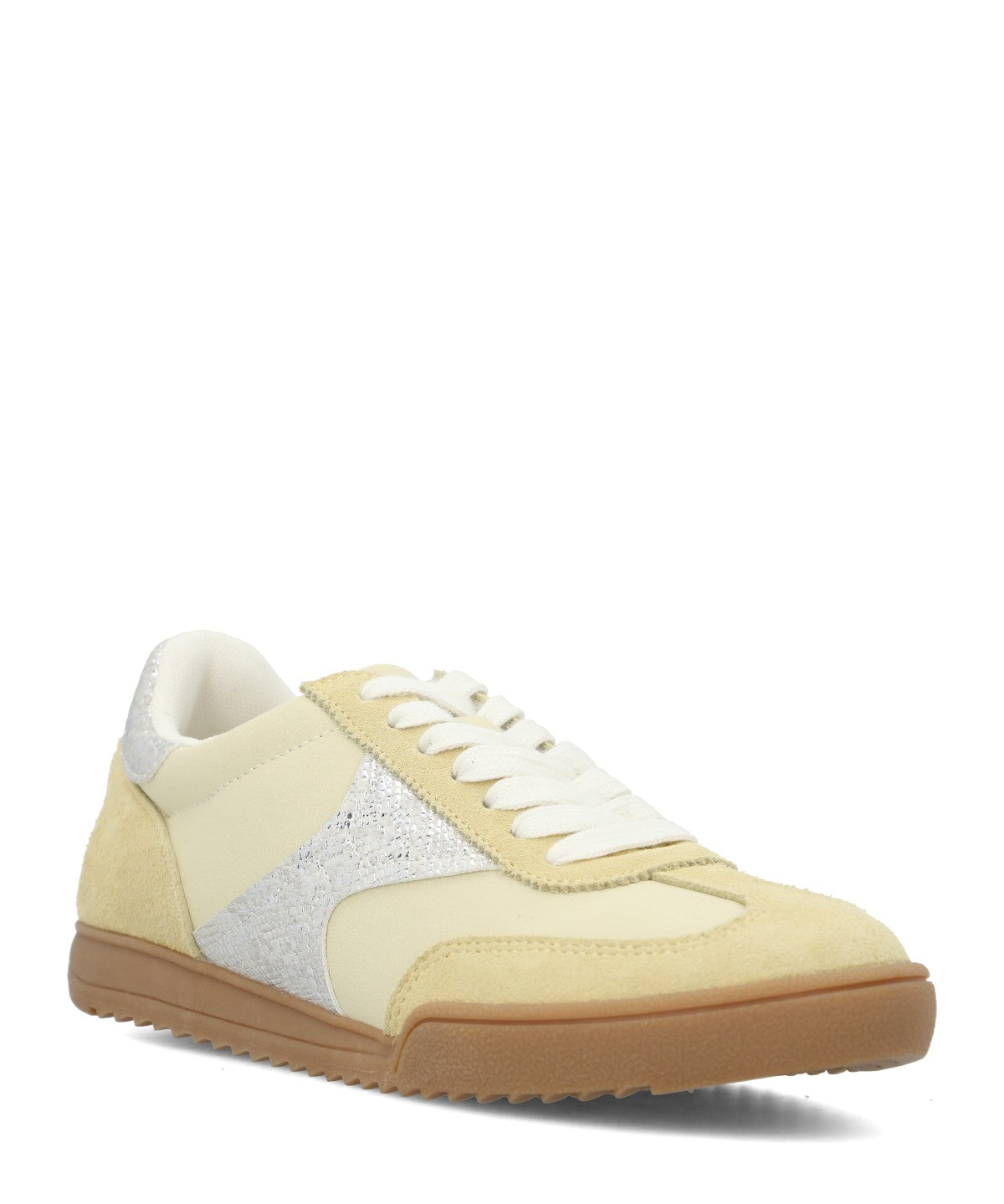 Zapatilla Mujer Ramira Cuero Amarillo