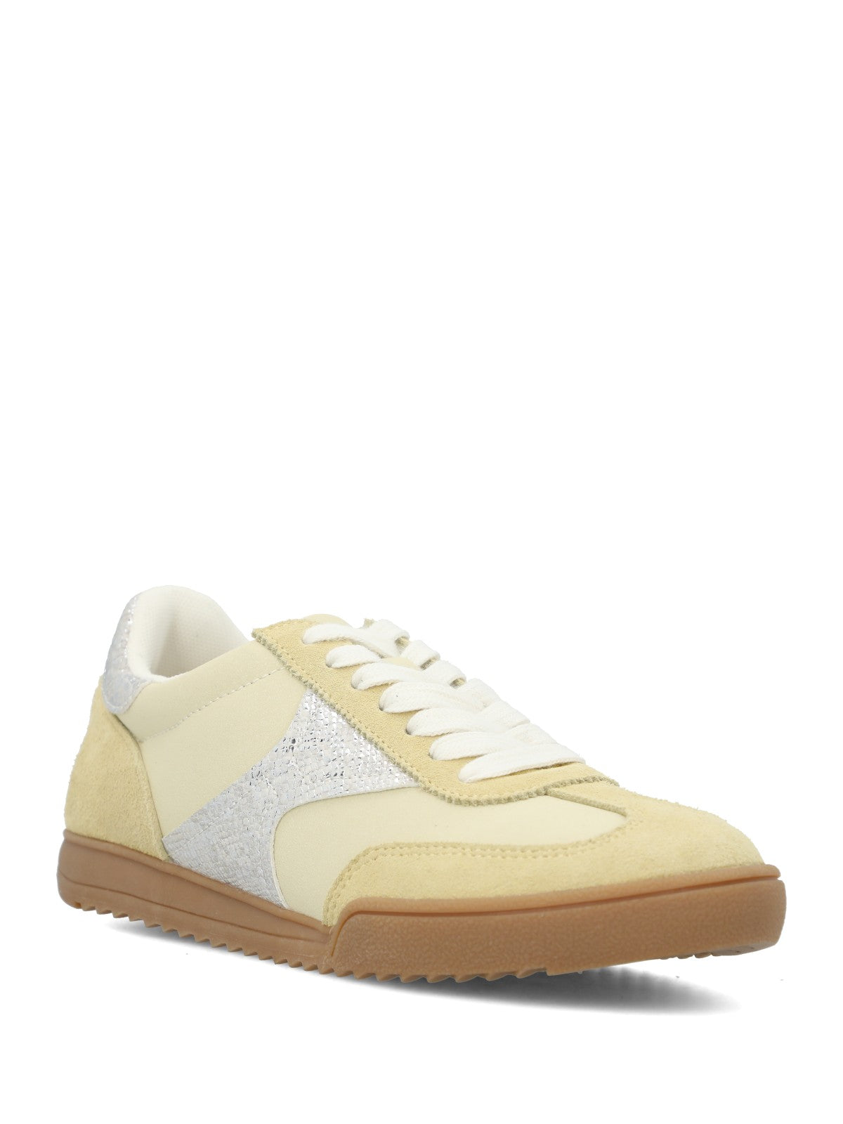 Zapatilla Mujer Ramira Cuero Amarillo