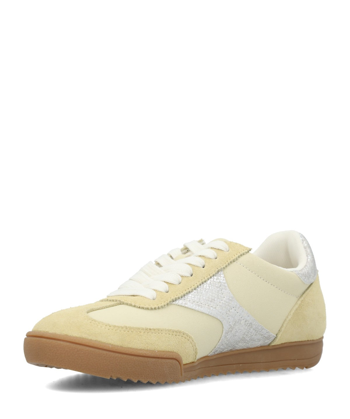 Zapatilla Mujer Ramira Cuero Amarillo