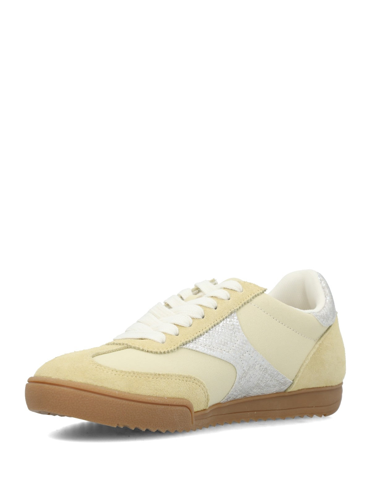 Zapatilla Mujer Ramira Cuero Amarillo