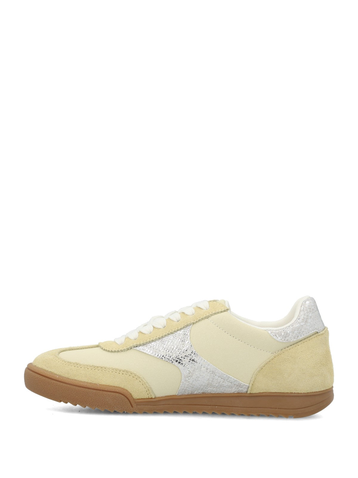 Zapatilla Mujer Ramira Cuero Amarillo