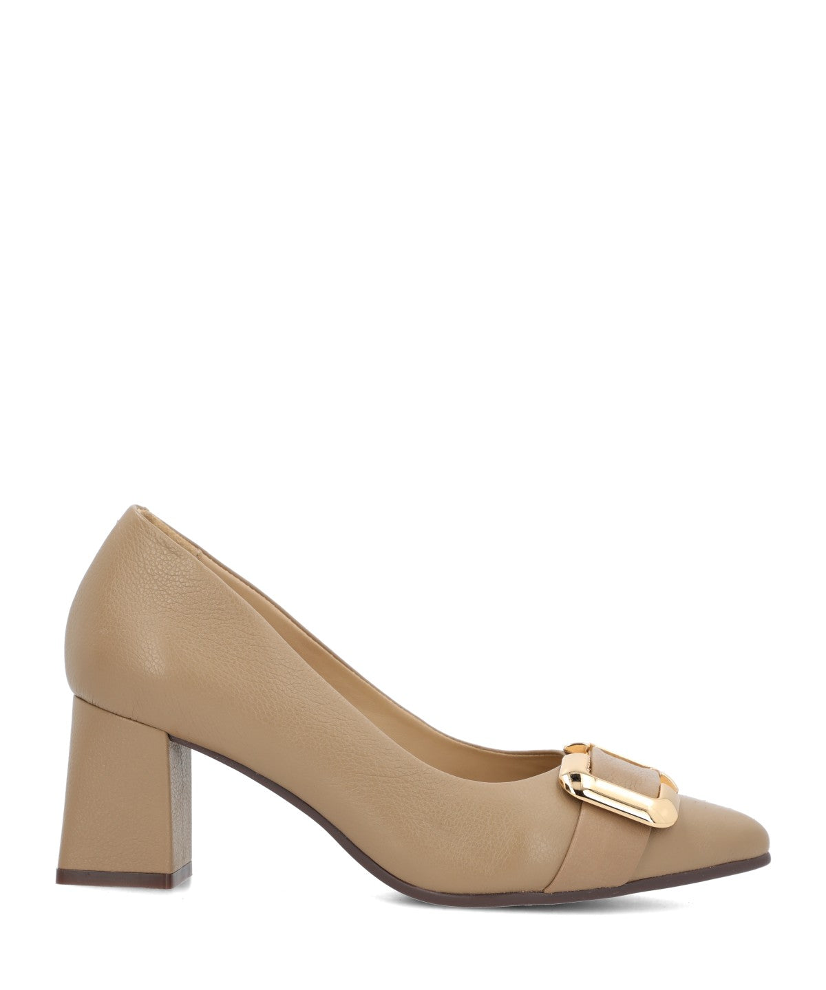Zapato Mujer Helara Cuero Beige/Crudo