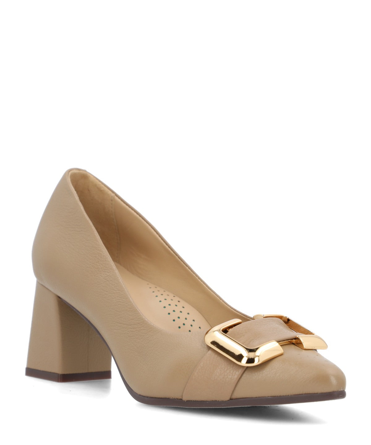 Zapato Mujer Helara Cuero Beige/Crudo