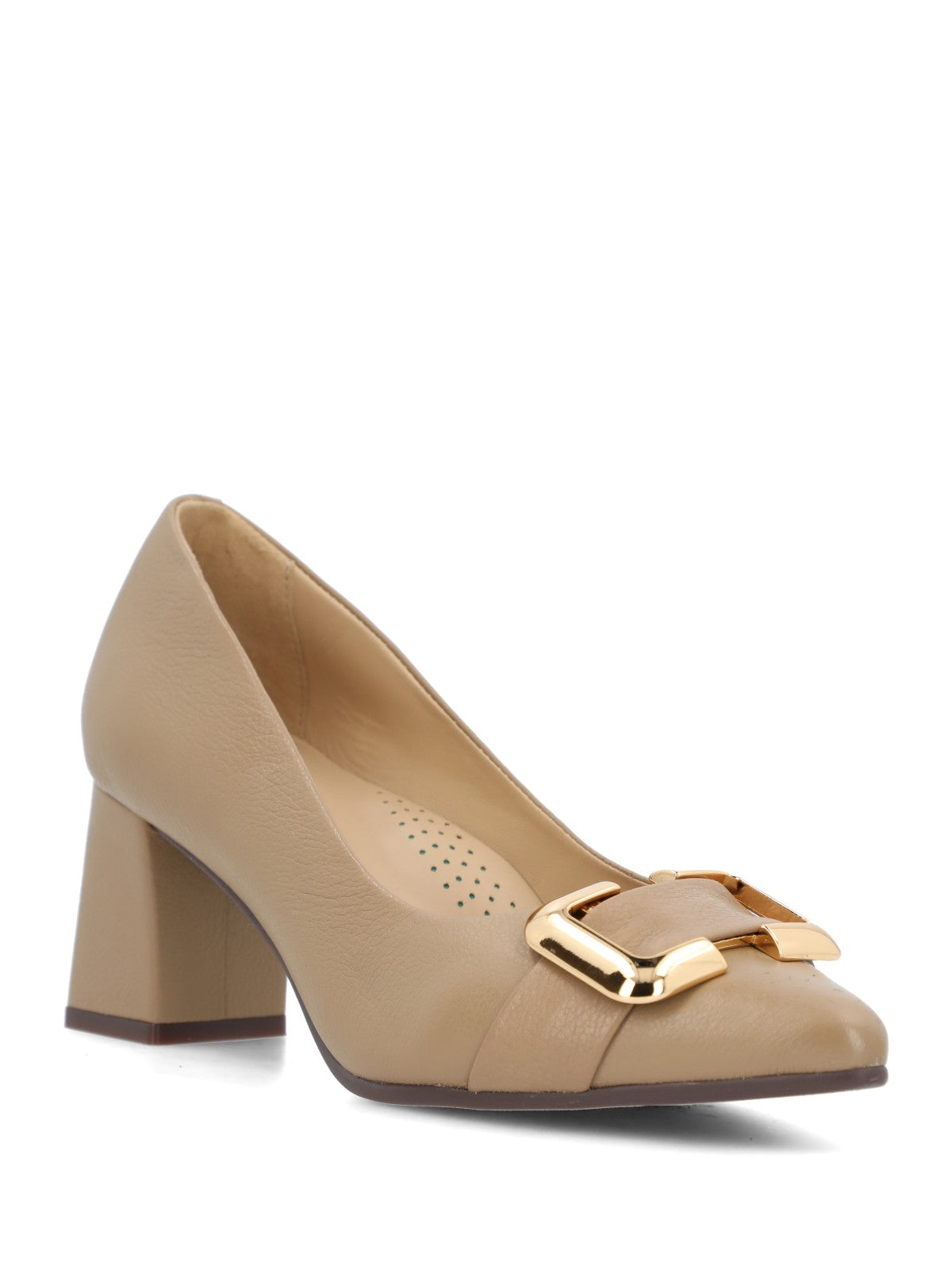 Zapato Mujer Helara Cuero Beige/Crudo