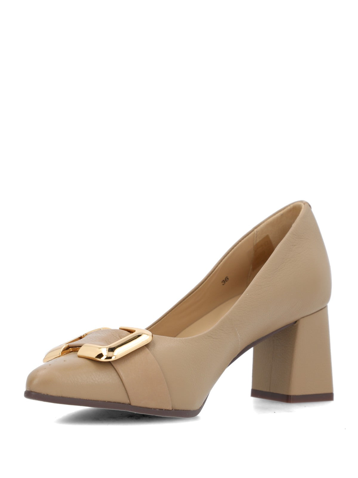 Zapato Mujer Helara Cuero Beige/Crudo
