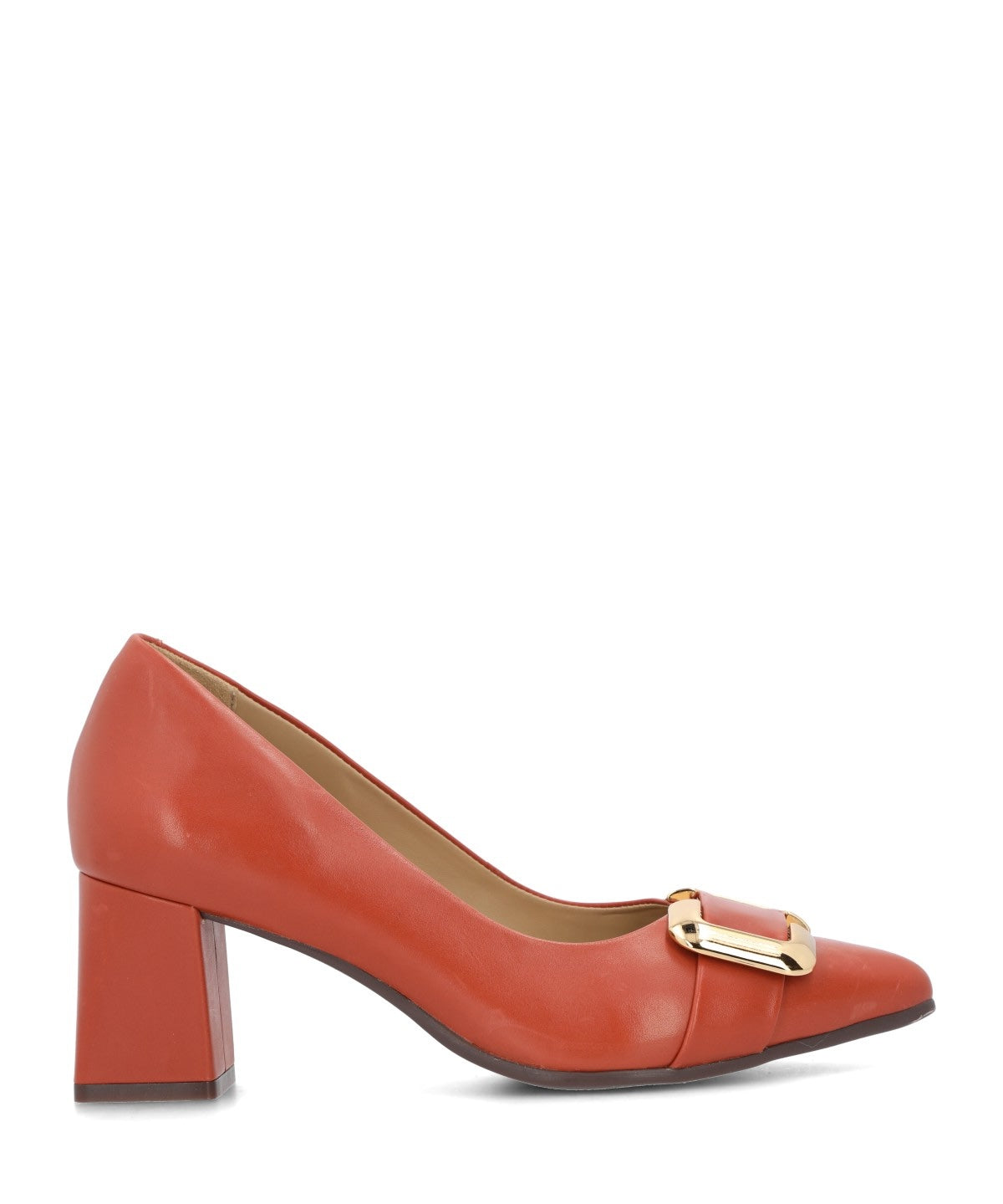 Zapato Mujer Helara Cuero Rojo
