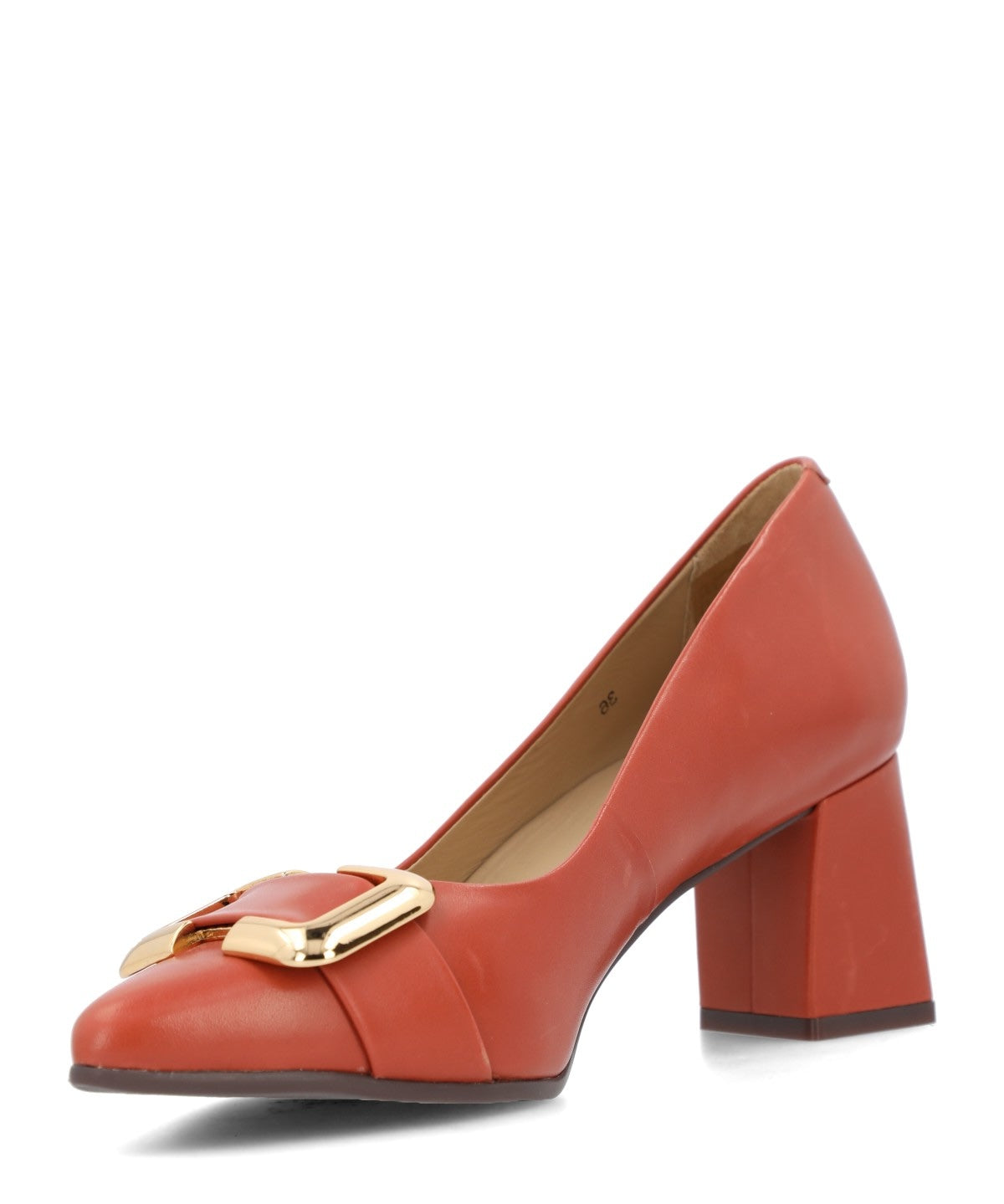 Zapato Mujer Helara Cuero Rojo
