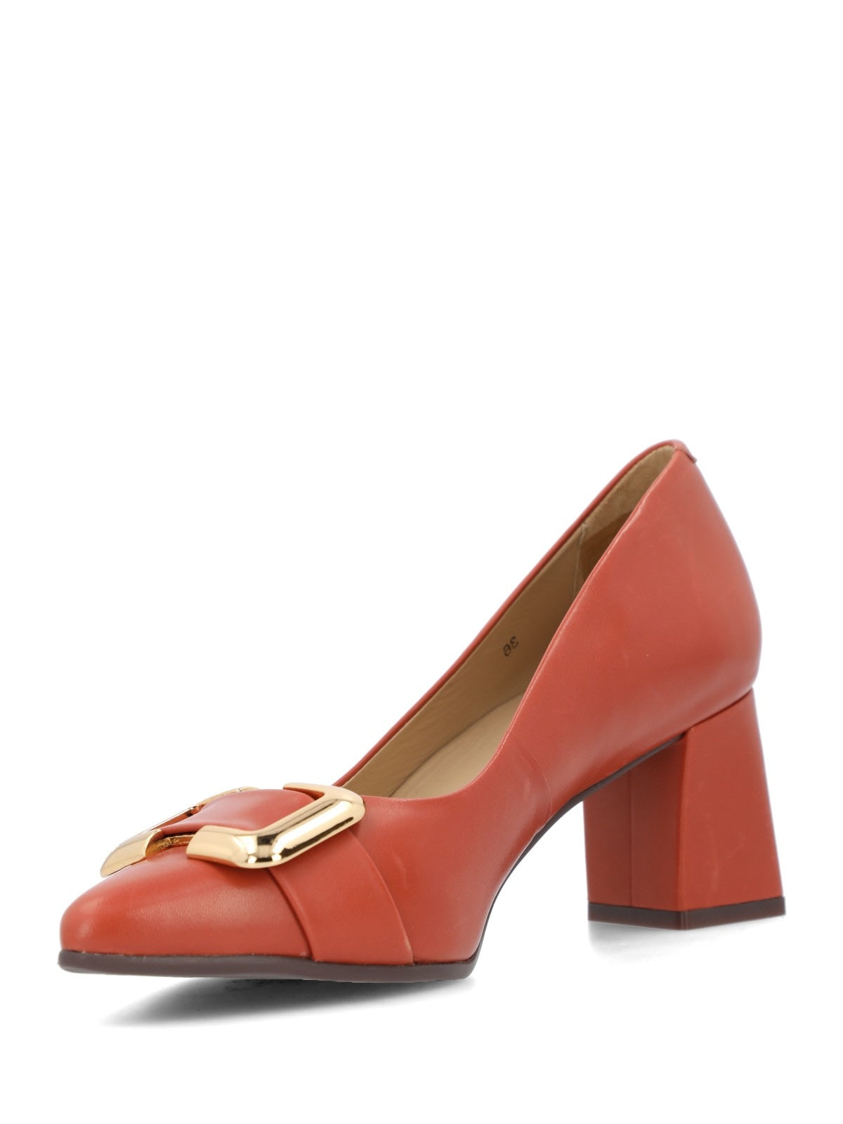 Zapato Mujer Helara Cuero Rojo