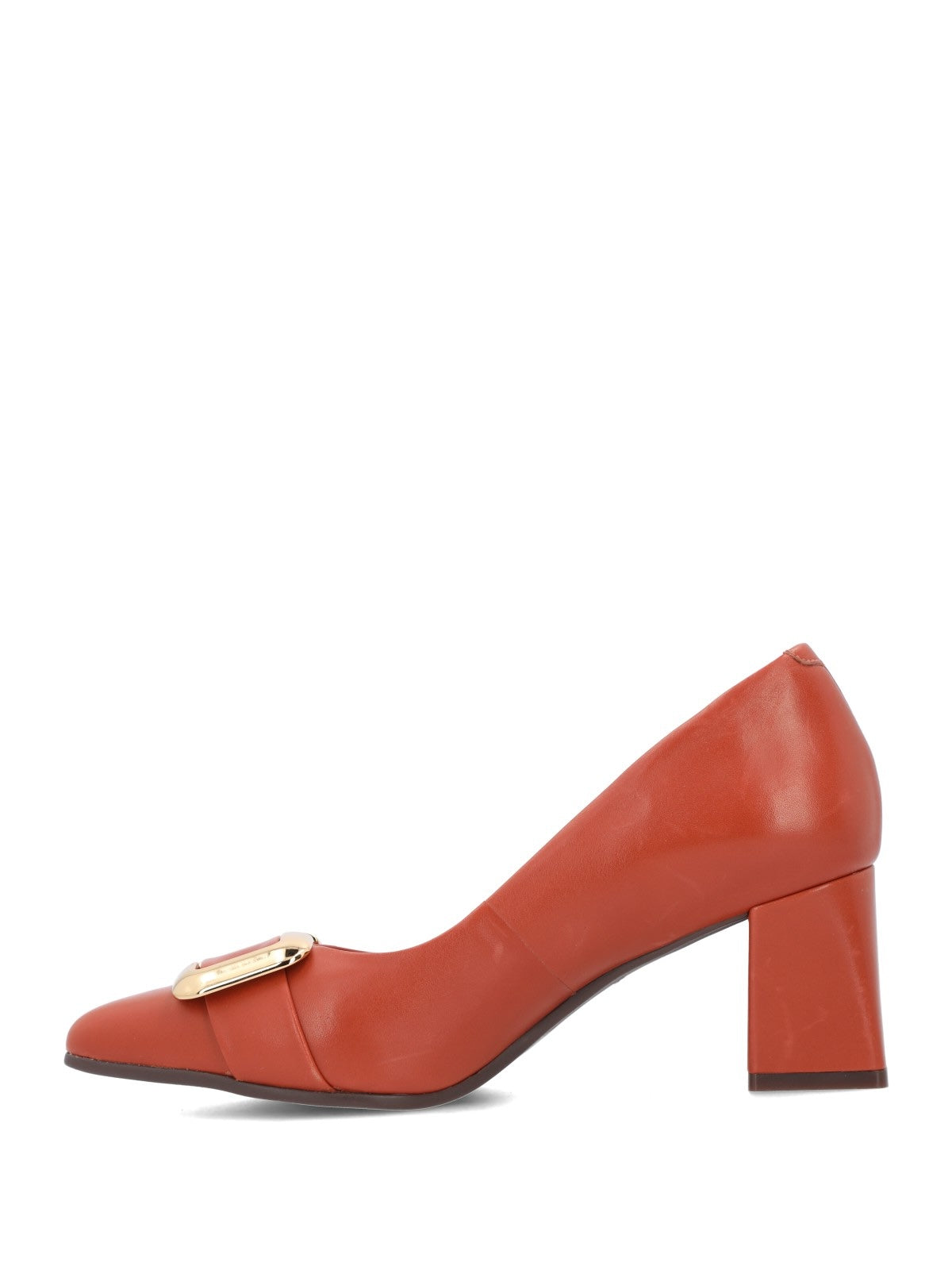 Zapato Mujer Helara Cuero Rojo