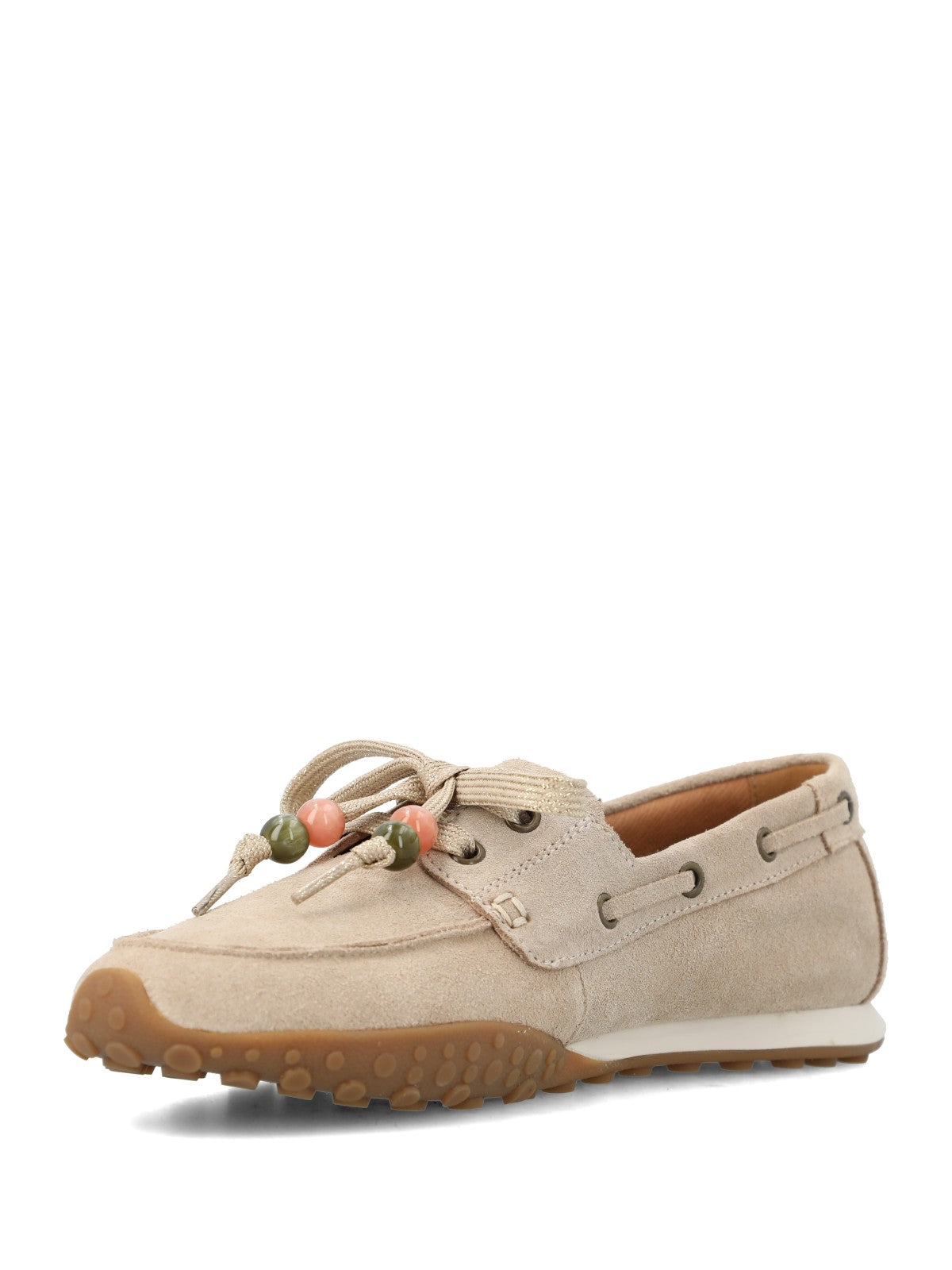 Mocasin Mujer Mocara Beige/Crudo
