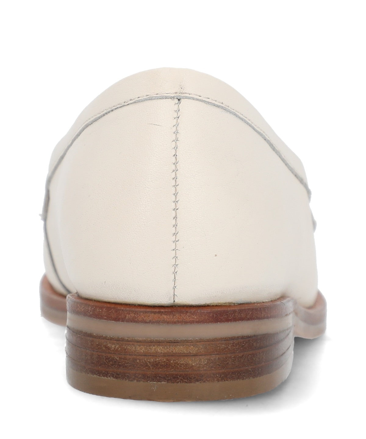 Mocasin Mujer Axel Cuero Blanco