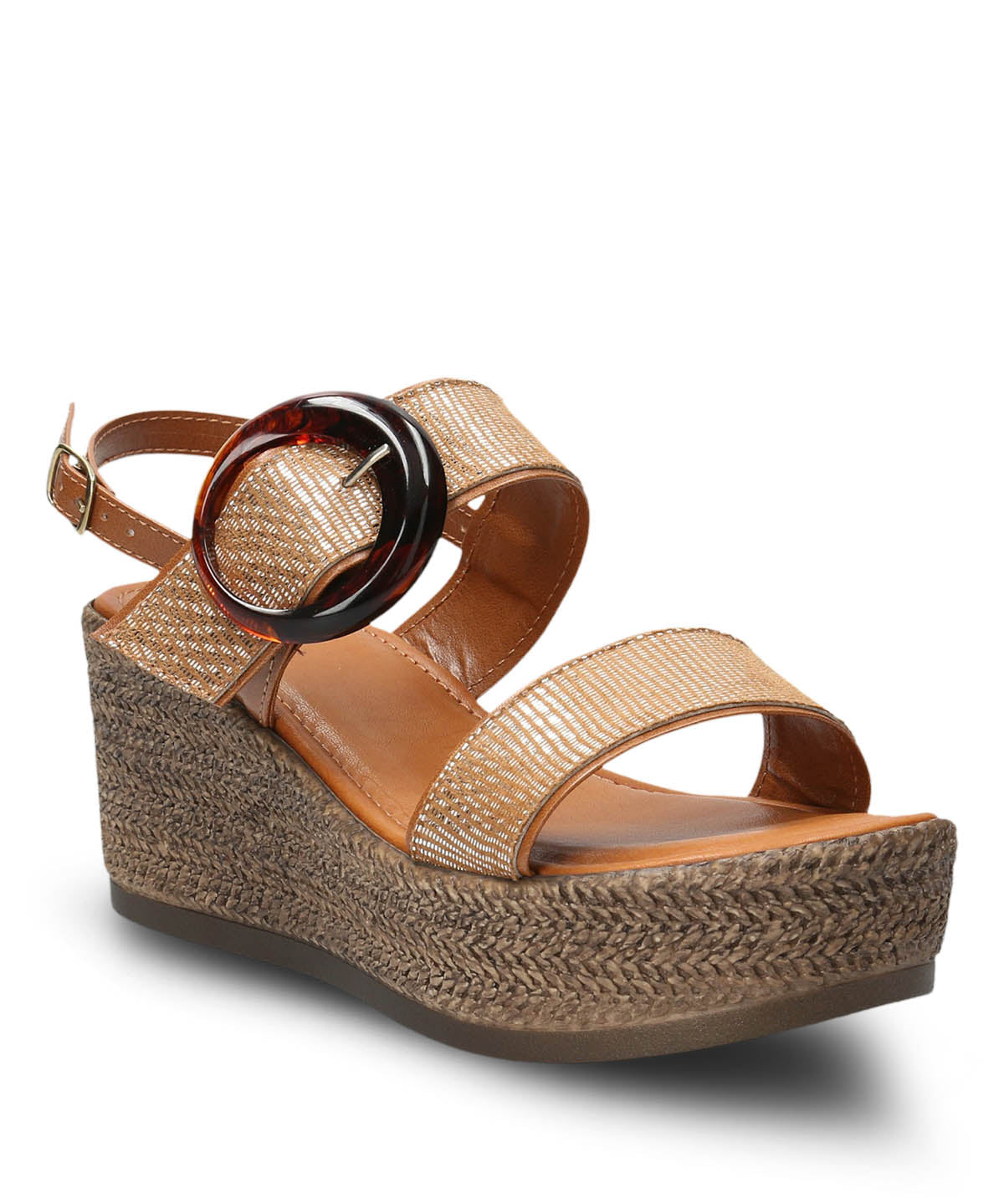 Sandalia Mujer Cinnia Beige