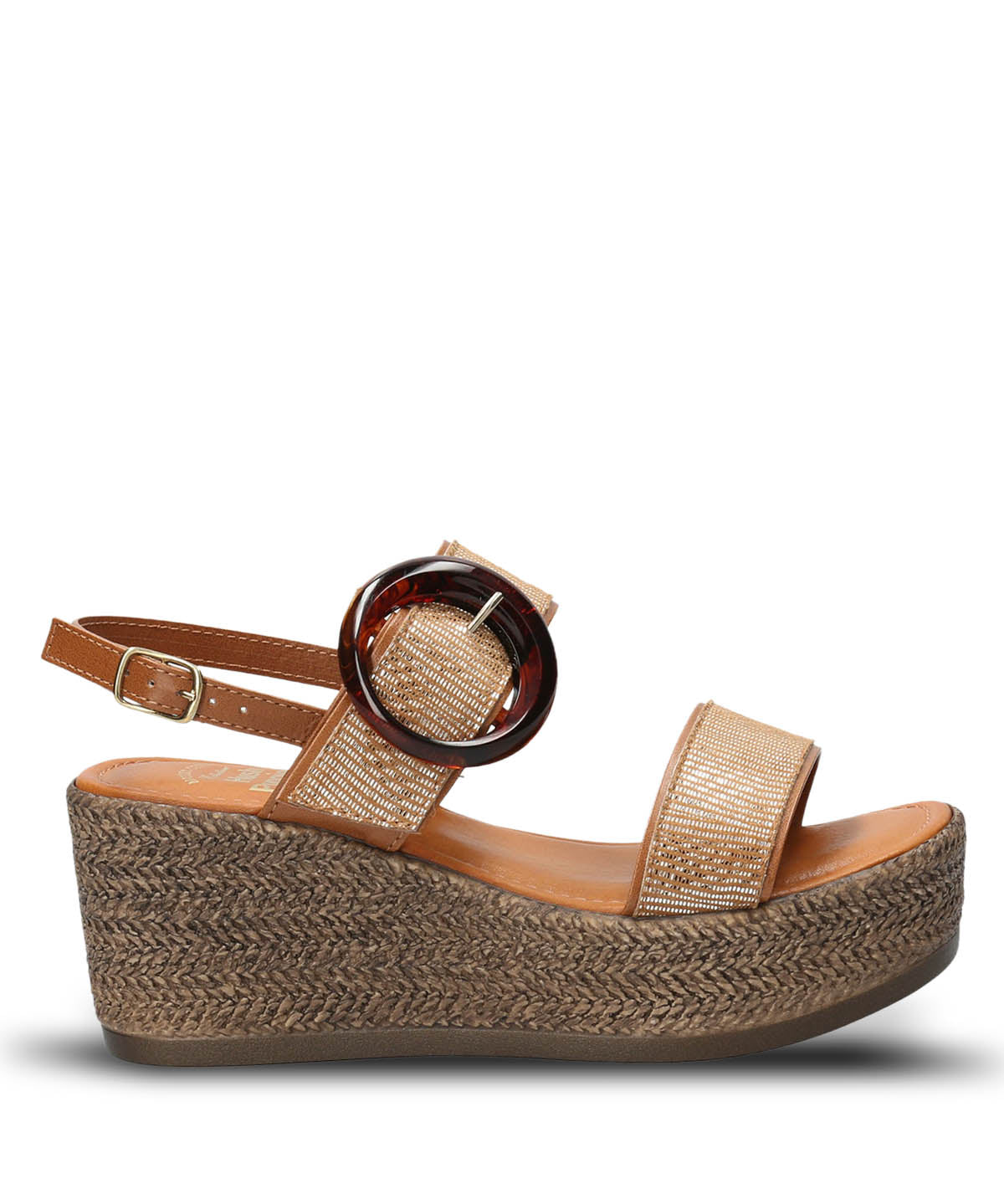 Sandalia Mujer Cinnia Beige