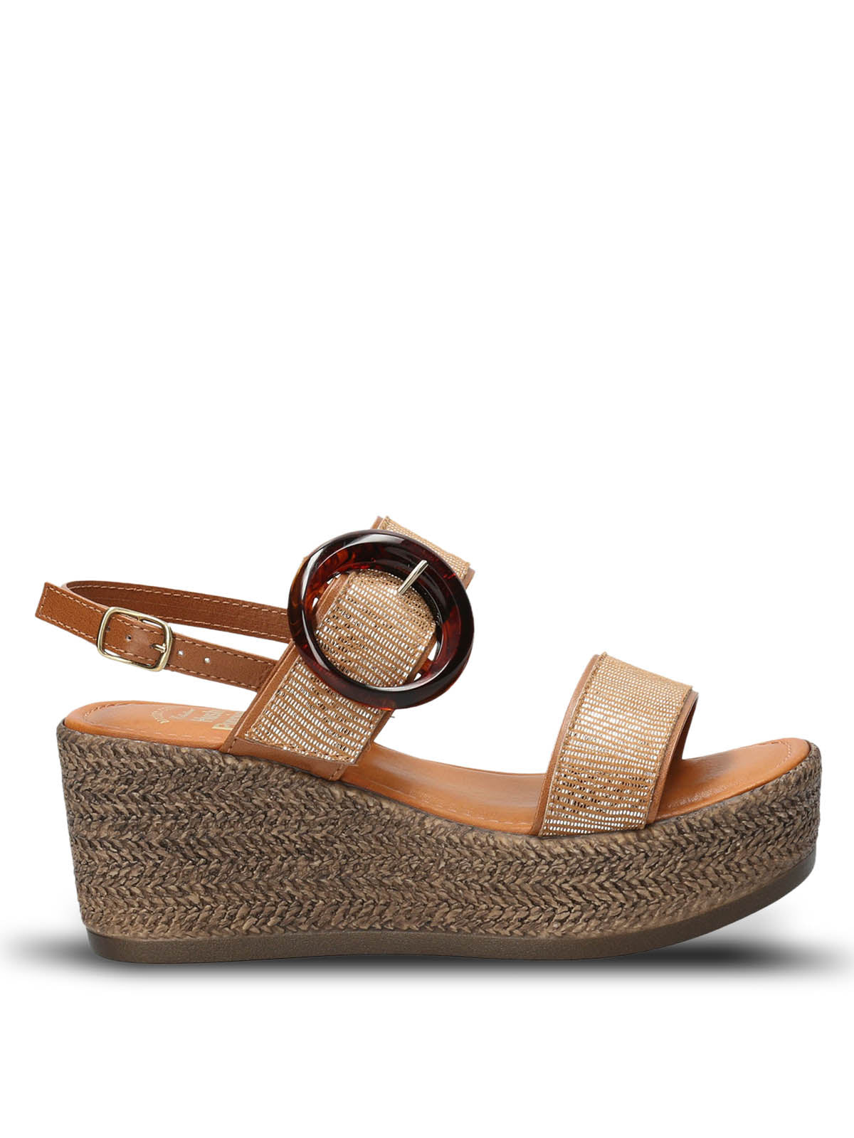 Sandalia Mujer Cinnia Beige