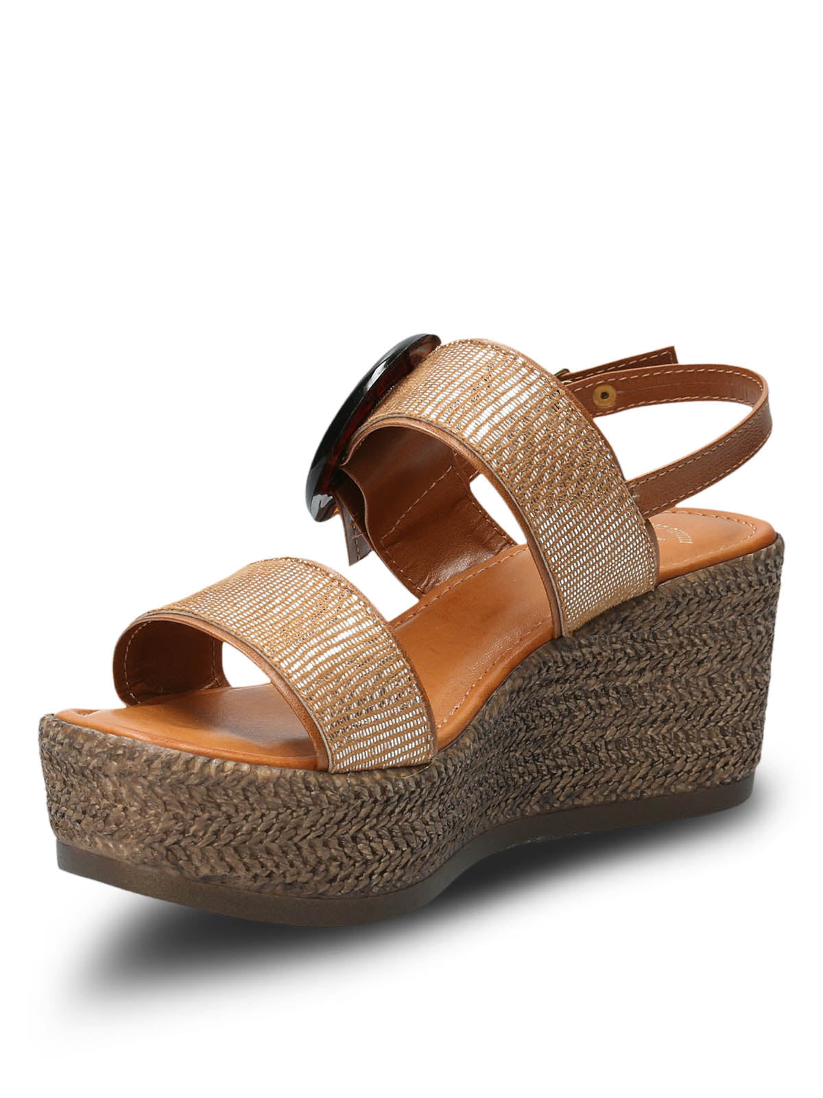 Sandalia Mujer Cinnia Beige