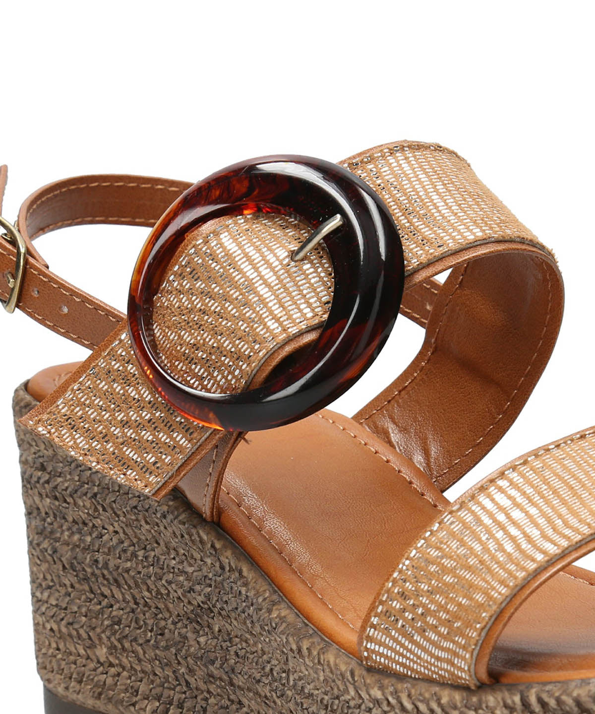 Sandalia Mujer Cinnia Beige