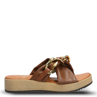 Sandalia Mujer Lia Café