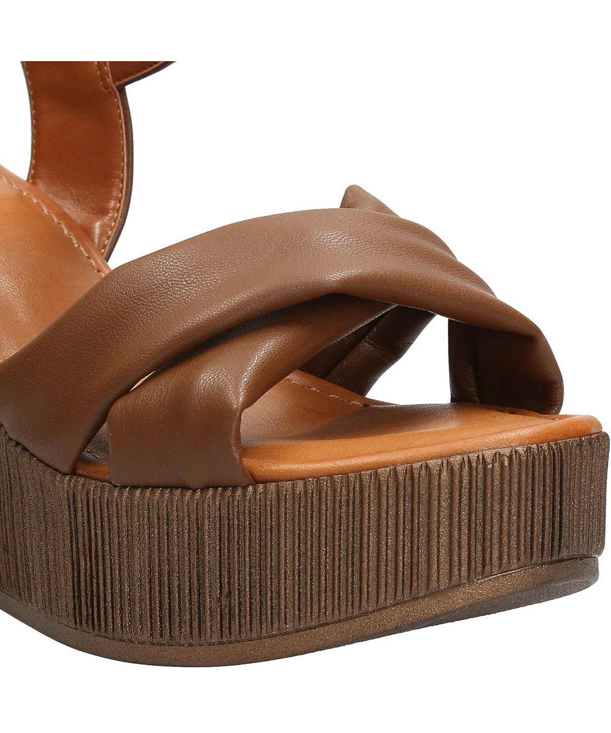 Sandalia Mujer Laraina Café