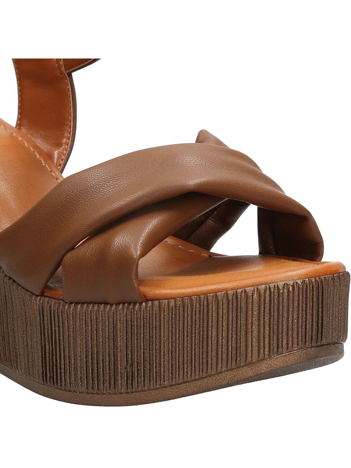 Sandalia Mujer Laraina Café