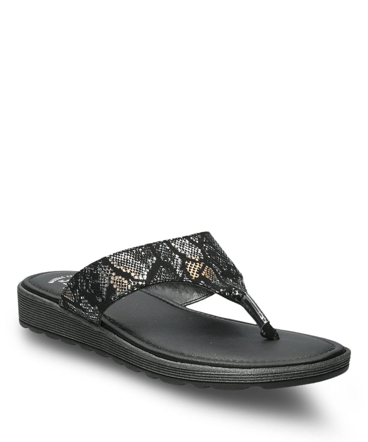 Sandalia Mujer Rossi Negro