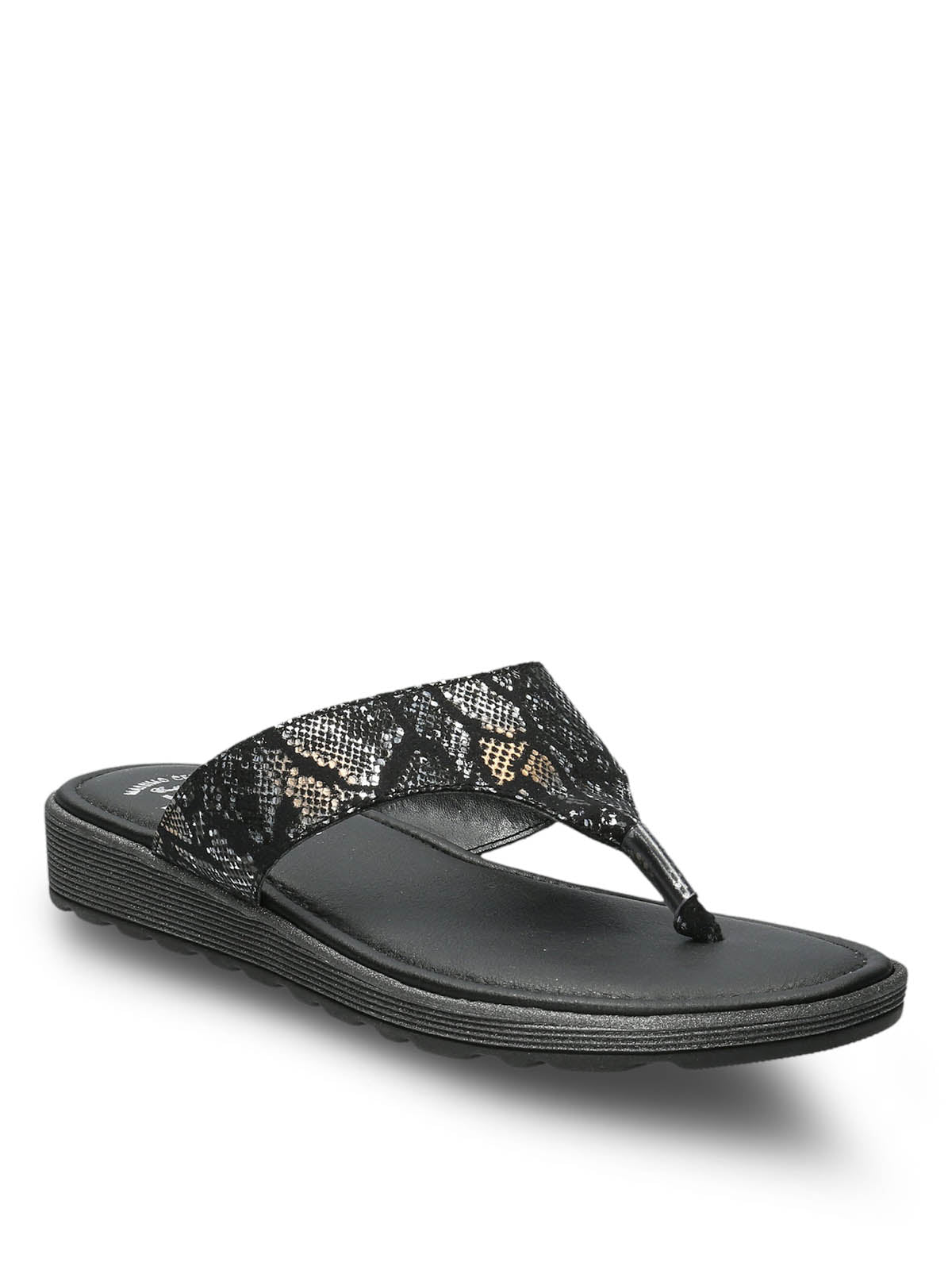 Sandalia Mujer Rossi Negro