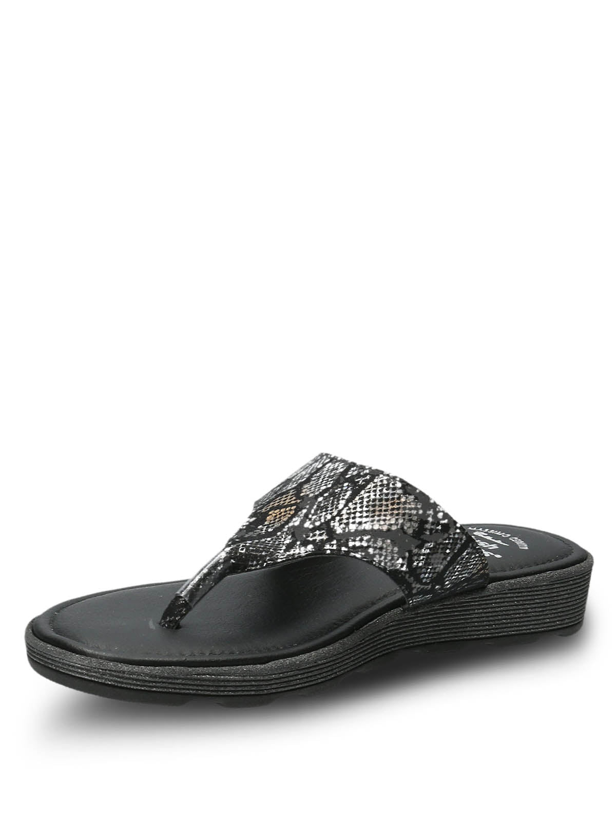 Sandalia Mujer Rossi Negro