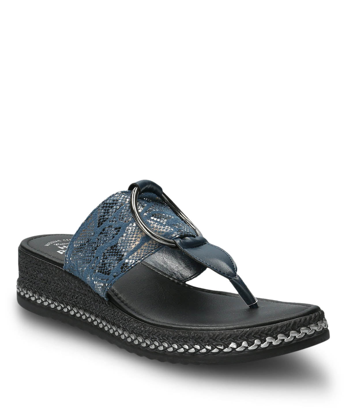 Sandalia Mujer Fiama Azul