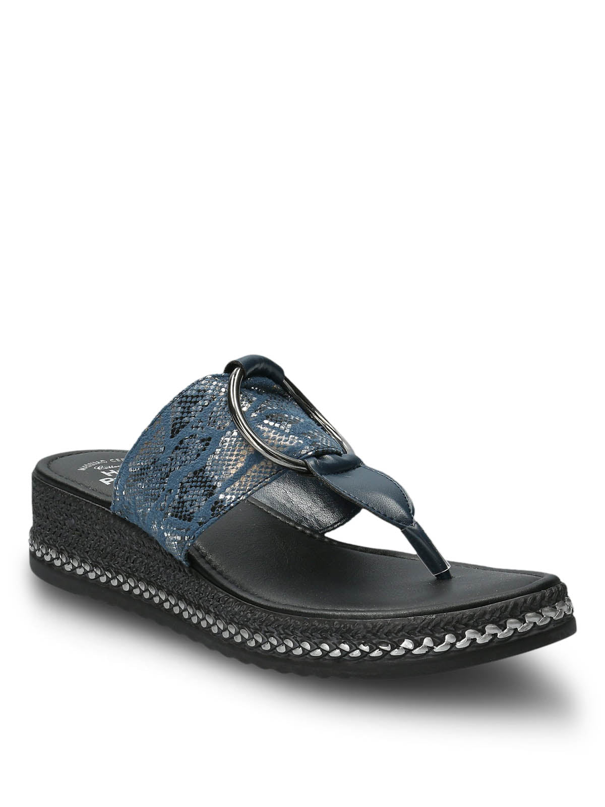 Sandalia Mujer Fiama Azul