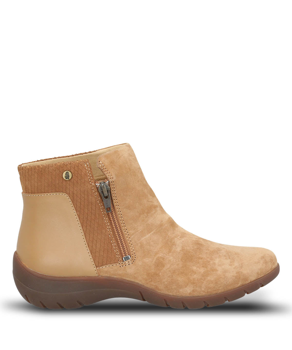 Botin Cuero Mujer Tanghui Café | Hush Puppies