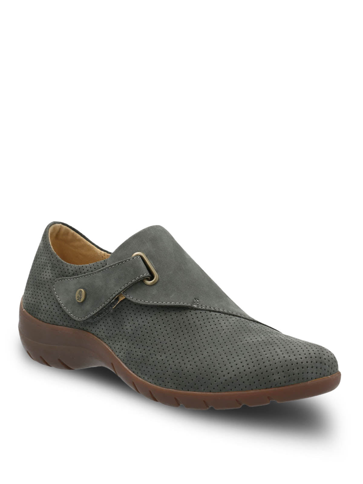 Slip On Mujer Cuero Albi Gris Hush Puppies | Hush Puppies