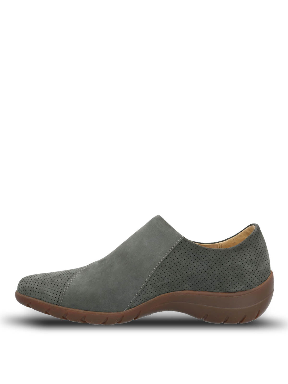 Slip On Mujer Cuero Albi Gris Hush Puppies | Hush Puppies