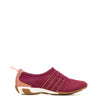 Zapatilla Cuero Mujer Energize Burdeo