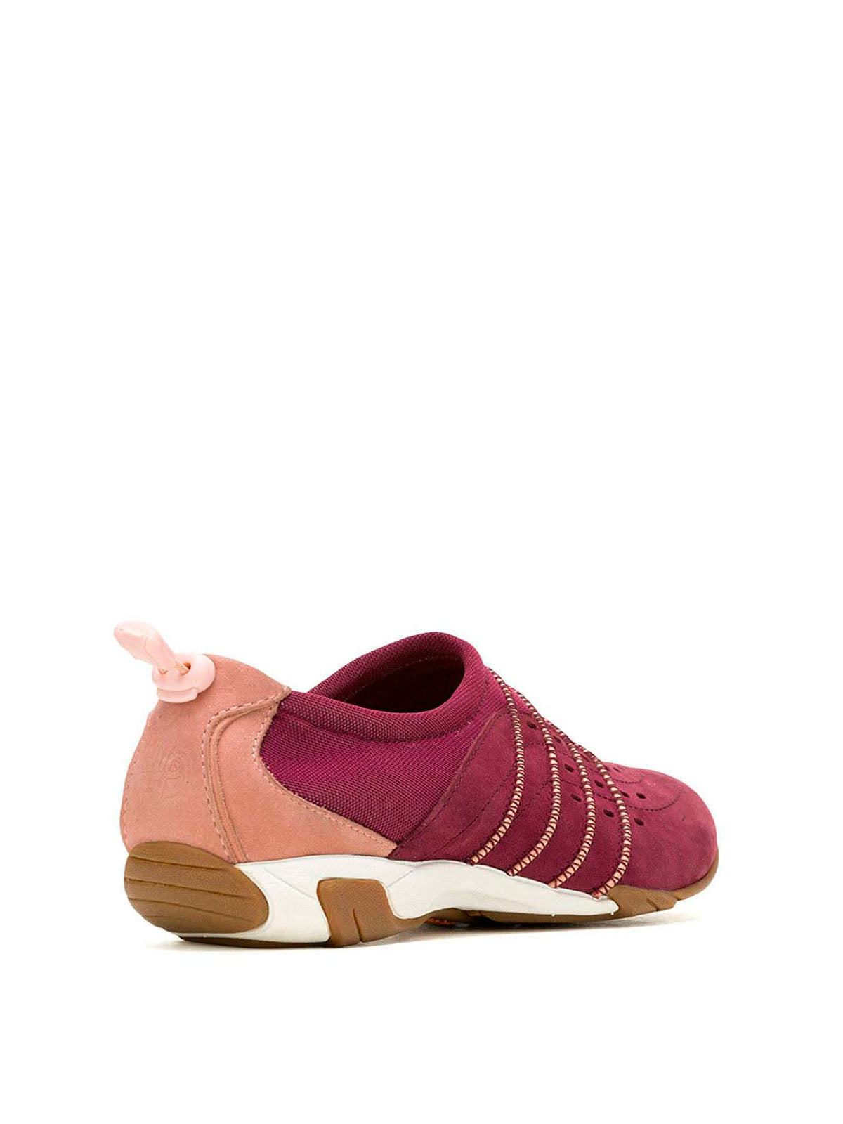 Zapatilla Cuero Mujer Energize Burdeo