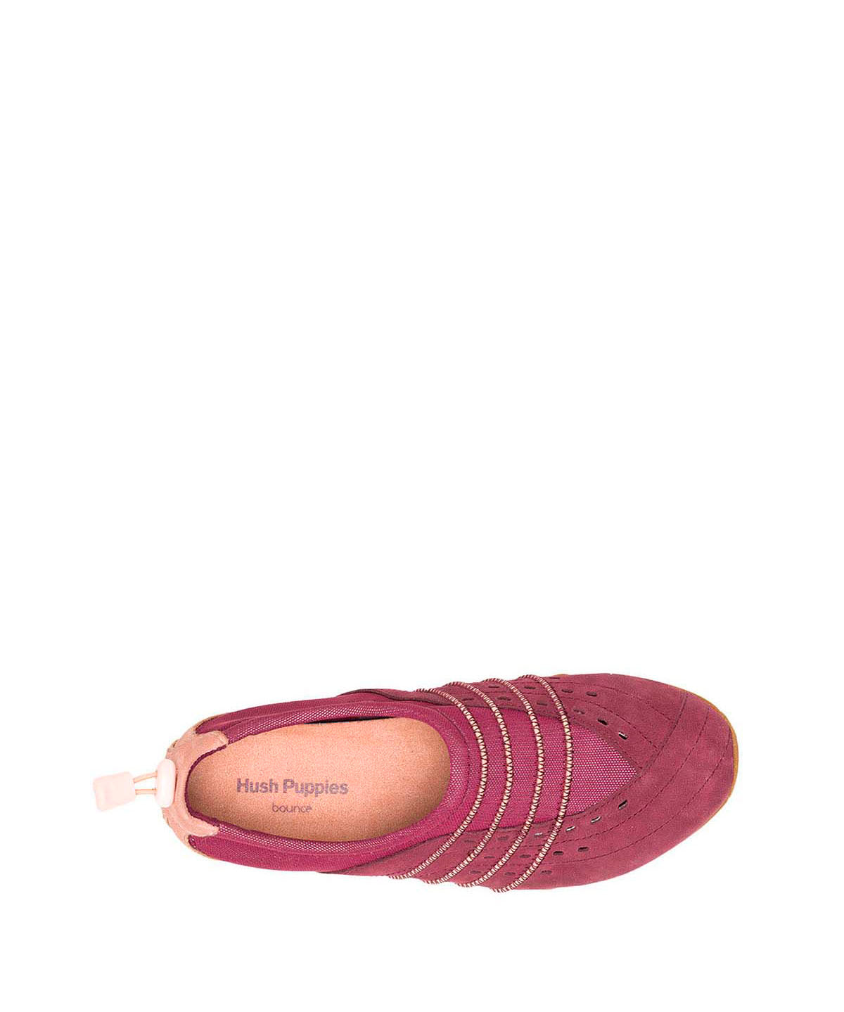 Zapatilla Cuero Mujer Energize Burdeo
