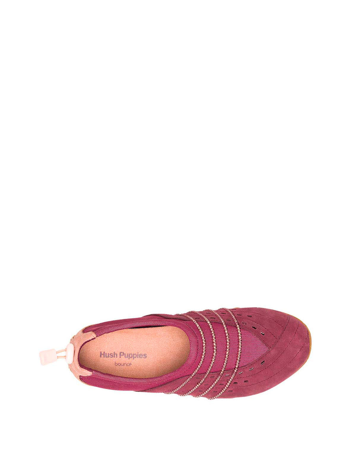 Zapatilla Cuero Mujer Energize Burdeo